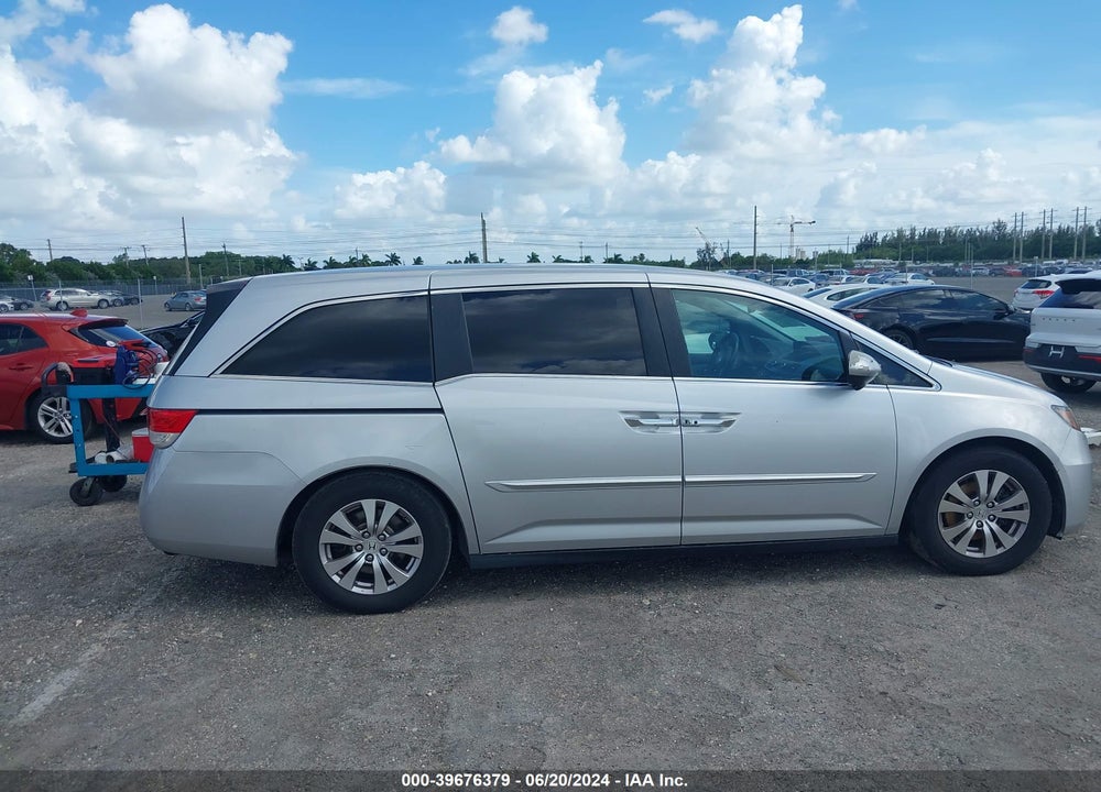 2014 HONDA ODYSSEY EX-L VIN: 5FNRL5H6XEB063040