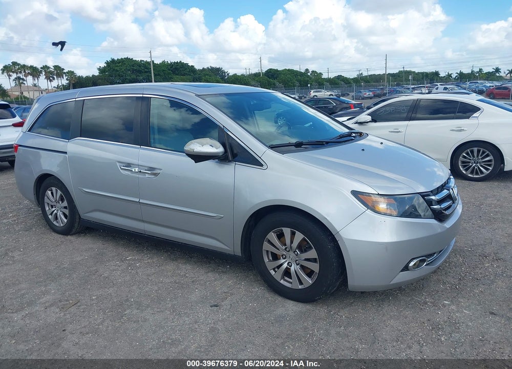 2014 HONDA ODYSSEY EX-L VIN: 5FNRL5H6XEB063040