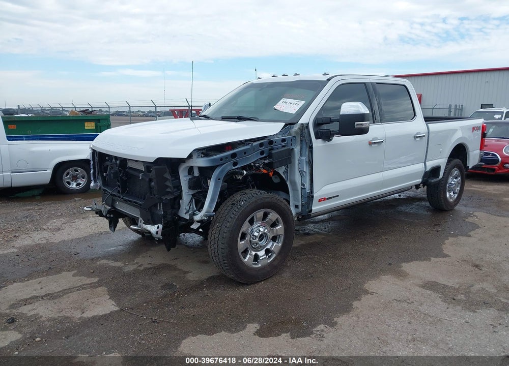 2024 FORD F-250 KING RANCH VIN: 1FT8W2BM1RED20747