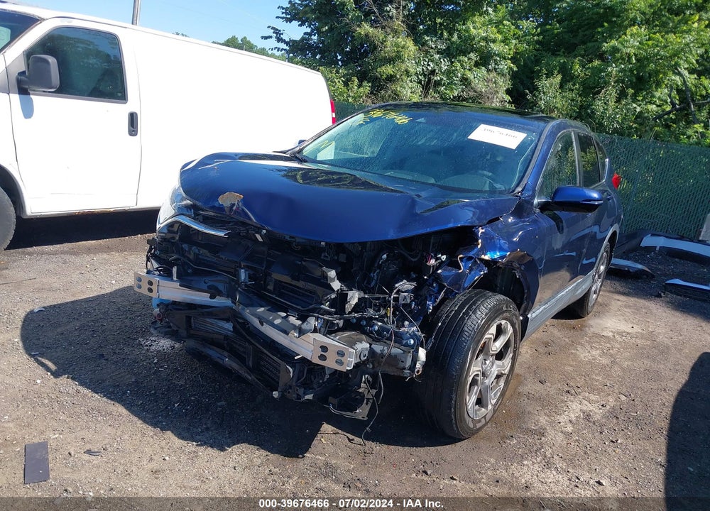 2018 HONDA CR-V EX VIN: 2HKRW2H52JH676777