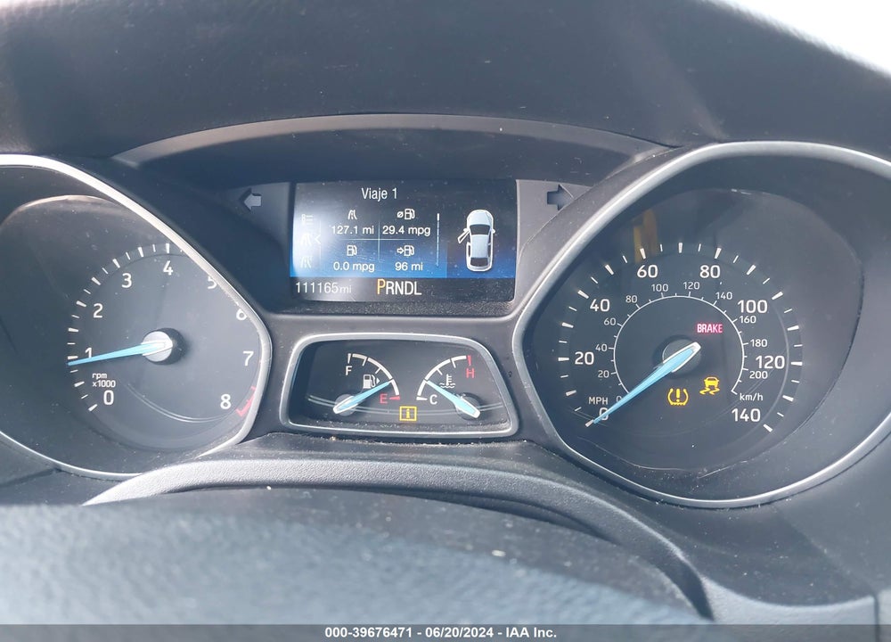 2015 FORD FOCUS S VIN: 1FADP3E20FL280024