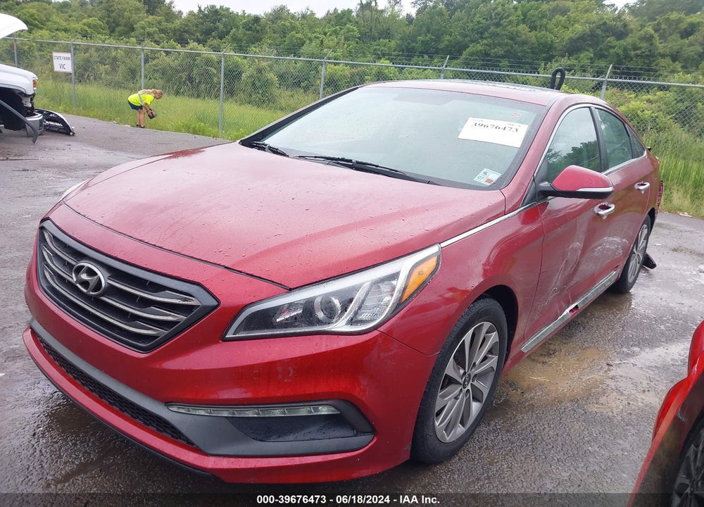 2016 HYUNDAI SONATA SPORT VIN: 5NPE34AF6GH416705
