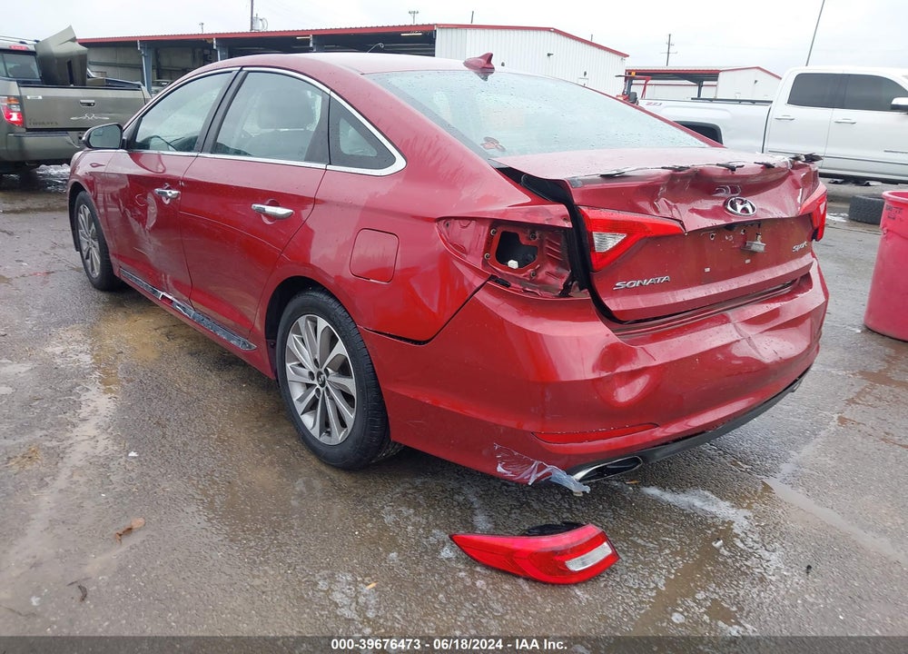 2016 HYUNDAI SONATA SPORT VIN: 5NPE34AF6GH416705