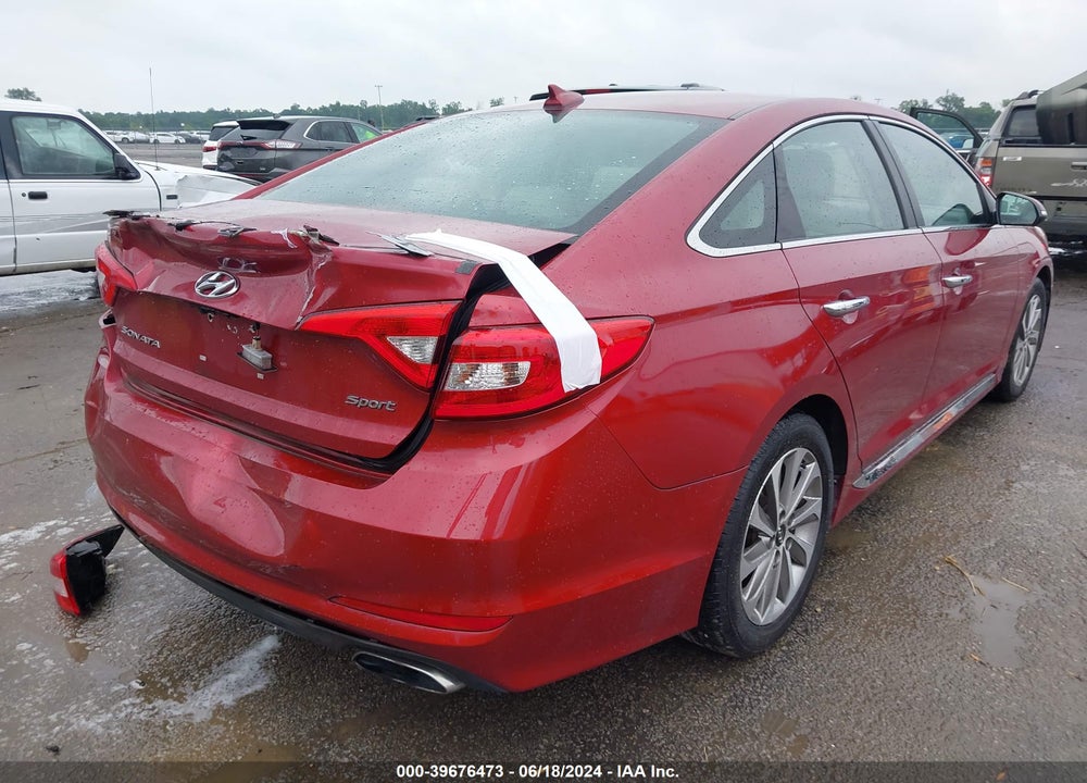 2016 HYUNDAI SONATA SPORT VIN: 5NPE34AF6GH416705
