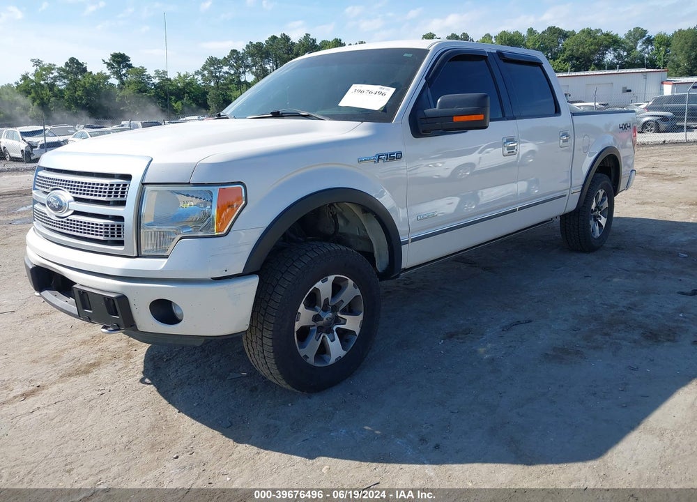 2012 FORD F-150 PLATINUM VIN: 1FTFW1ET9CFB92523