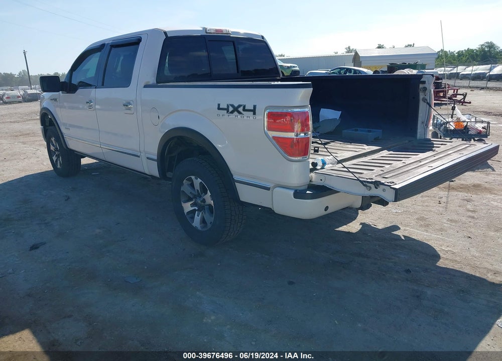 2012 FORD F-150 PLATINUM VIN: 1FTFW1ET9CFB92523