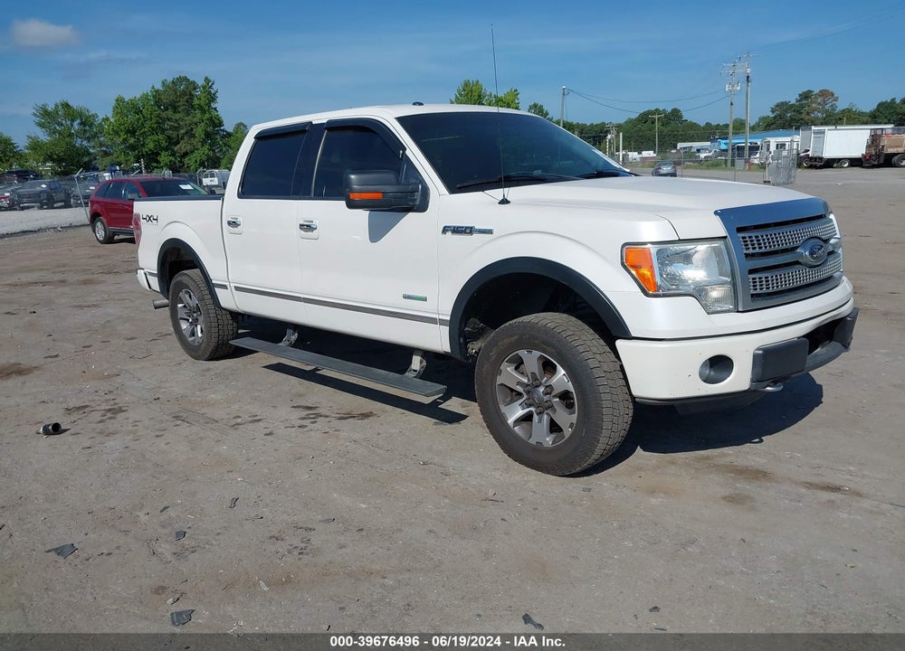 2012 FORD F-150 PLATINUM VIN: 1FTFW1ET9CFB92523