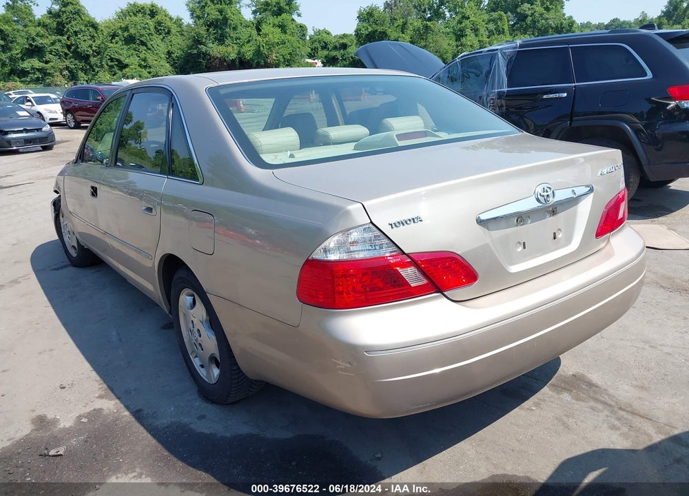 2003 TOYOTA AVALON XLS VIN: 4T1BF28B33U337036