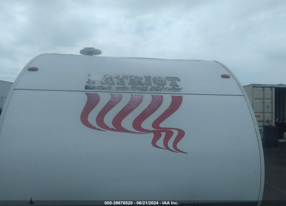 2013 FOREST RIVER CHEROKEE PATRIOT VIN: 4X4TCKB2XDK017701