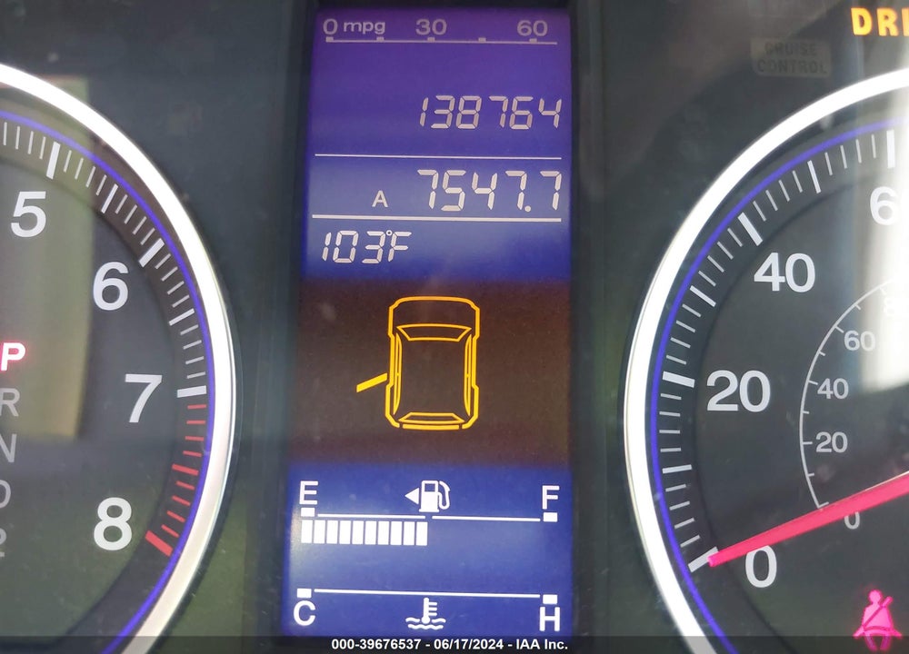 2011 HONDA CR-V EX-L VIN: 5J6RE4H7XBL030233