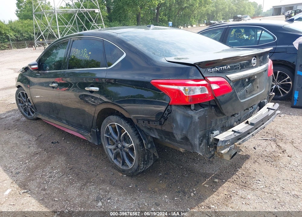 2019 NISSAN SENTRA NISMO VIN: 3N1CB7AP5KY228406