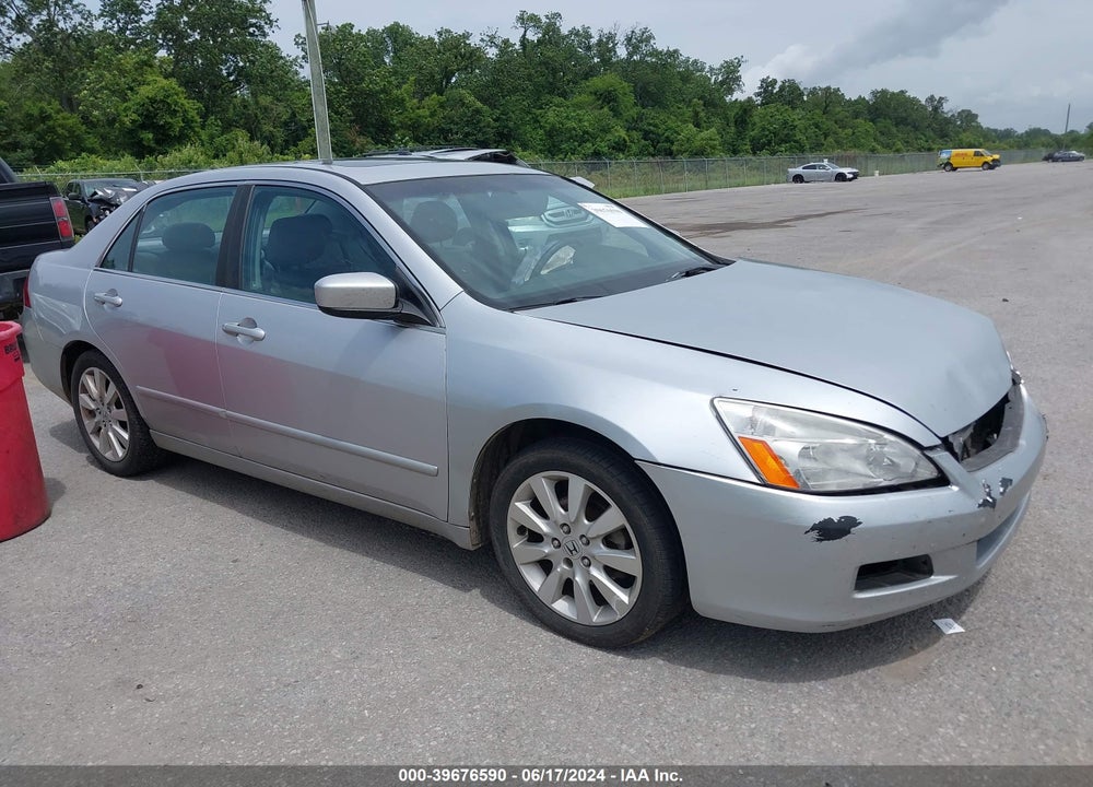 2007 HONDA ACCORD 3.0 EX VIN: 1HGCM66527A025382