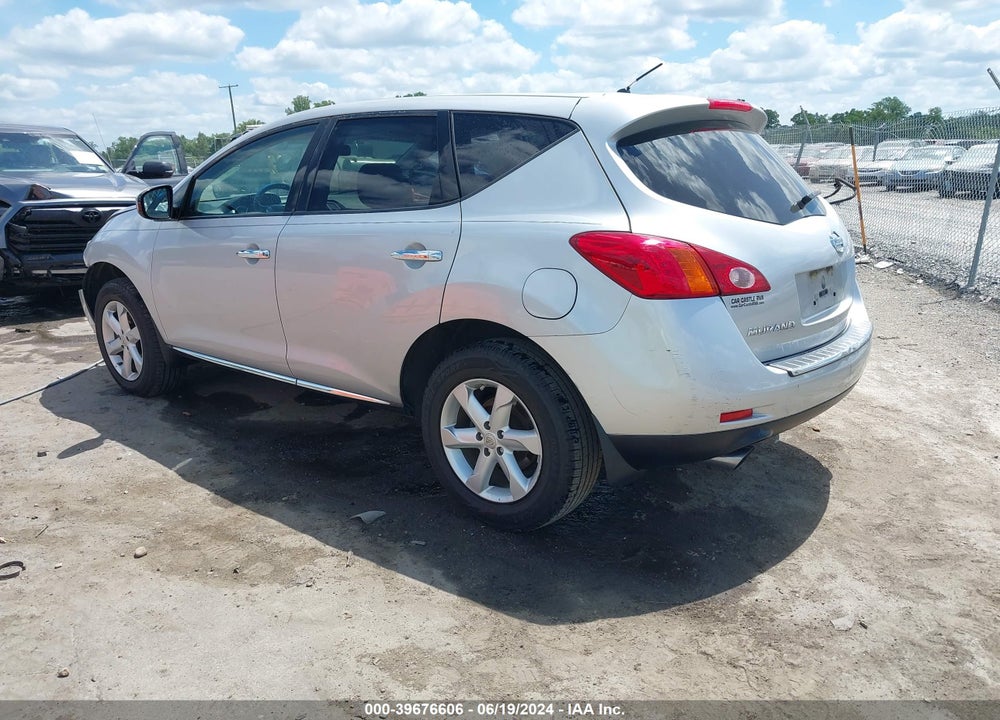 2010 NISSAN MURANO S VIN: JN8AZ1MU8AW009352