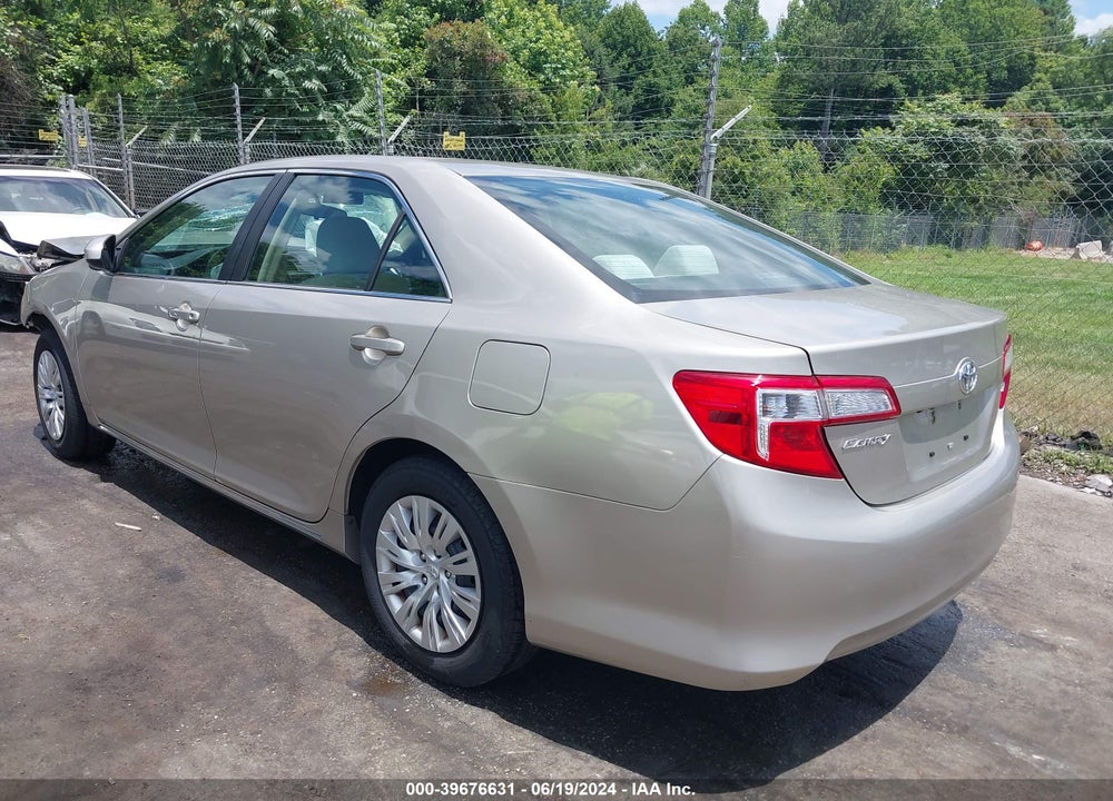 2014 TOYOTA CAMRY LE VIN: 4T1BF1FK6EU851317