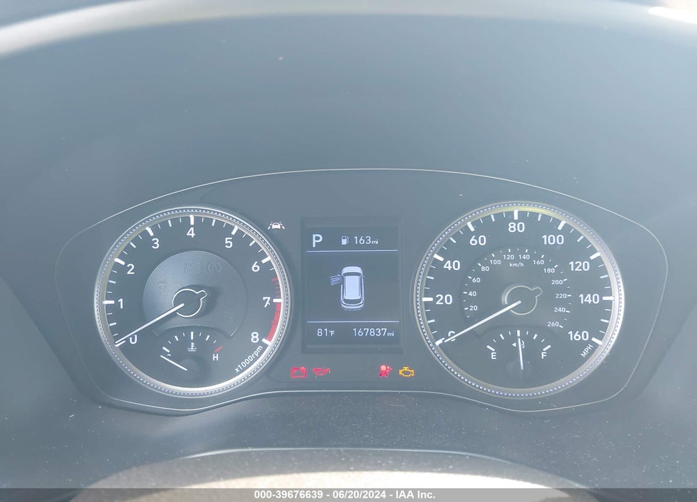 2019 HYUNDAI SANTA FE SE VIN: 5NMS23AD9KH119433