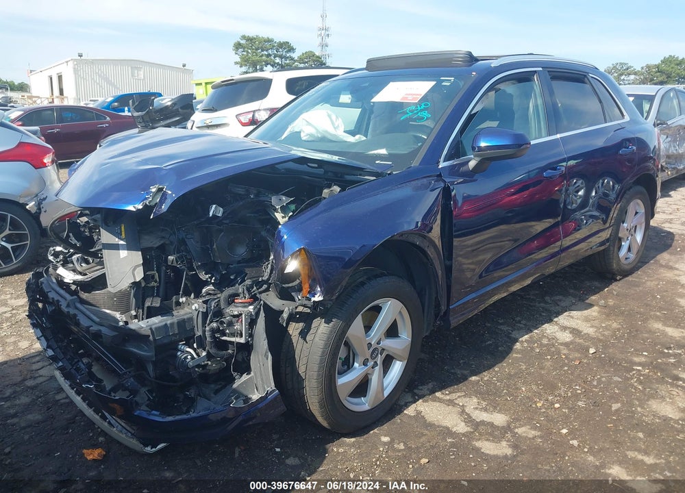 2021 AUDI Q3 PREMIUM 40 TFSI QUATTRO TIPTRONIC VIN: WA1AUCF32M1065759