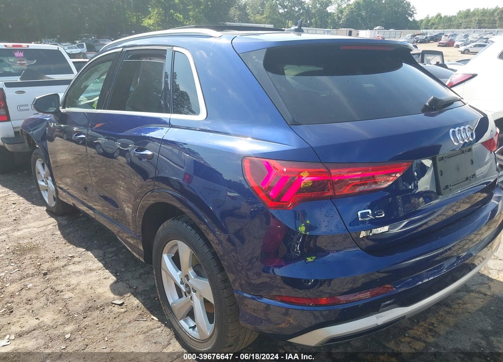 2021 AUDI Q3 PREMIUM 40 TFSI QUATTRO TIPTRONIC VIN: WA1AUCF32M1065759