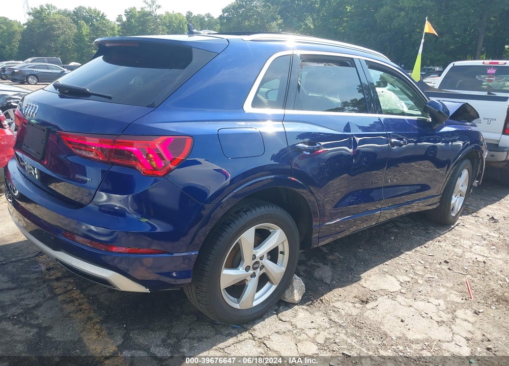 2021 AUDI Q3 PREMIUM 40 TFSI QUATTRO TIPTRONIC VIN: WA1AUCF32M1065759