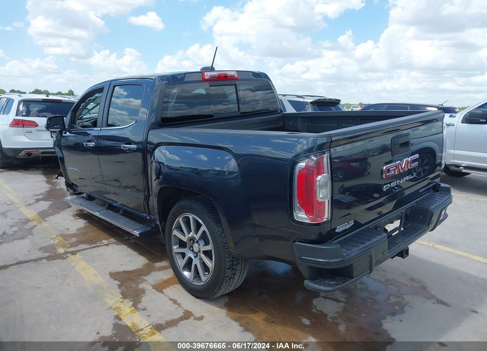 2022 GMC CANYON 2WD  SHORT BOX DENALI VIN: 1GTG5EEN1N1113829