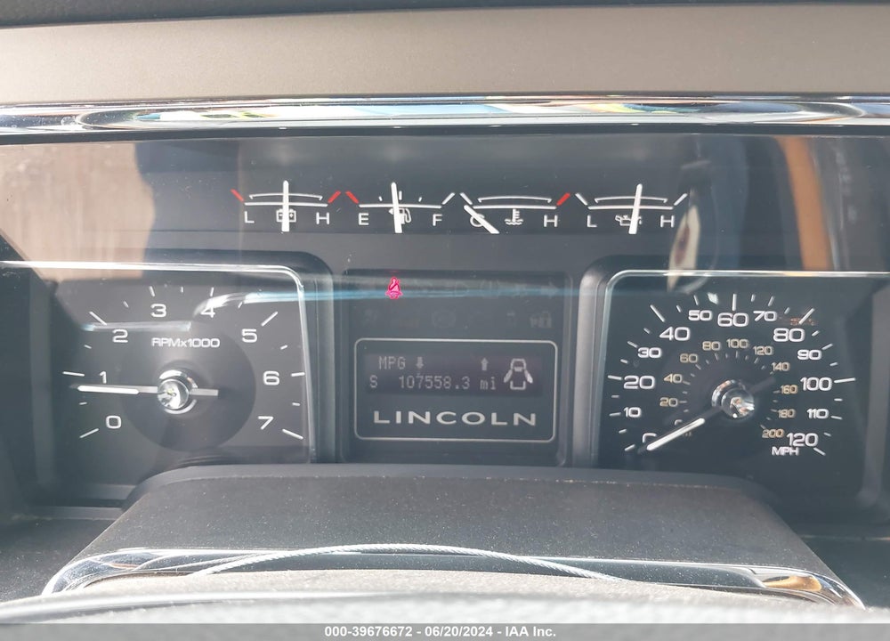 2012 LINCOLN NAVIGATOR L VIN: 5LMJJ3J56CEL05497