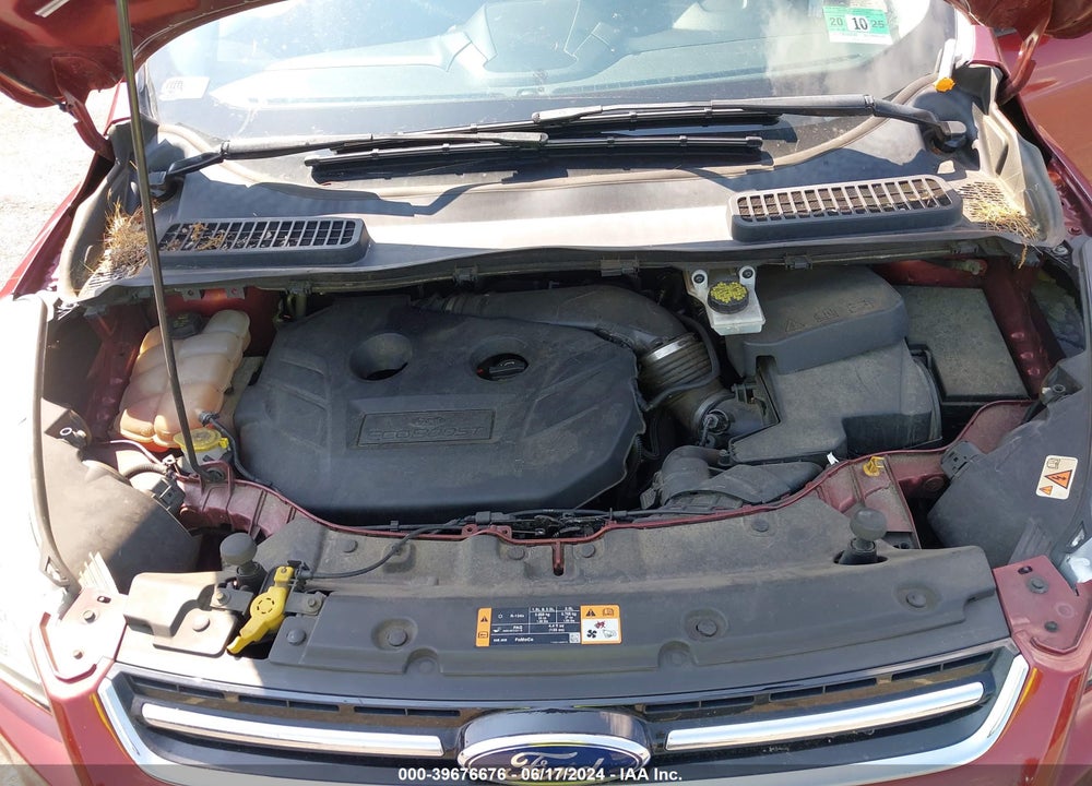 2016 FORD ESCAPE VIN: 1FMCU9J96GUB87665