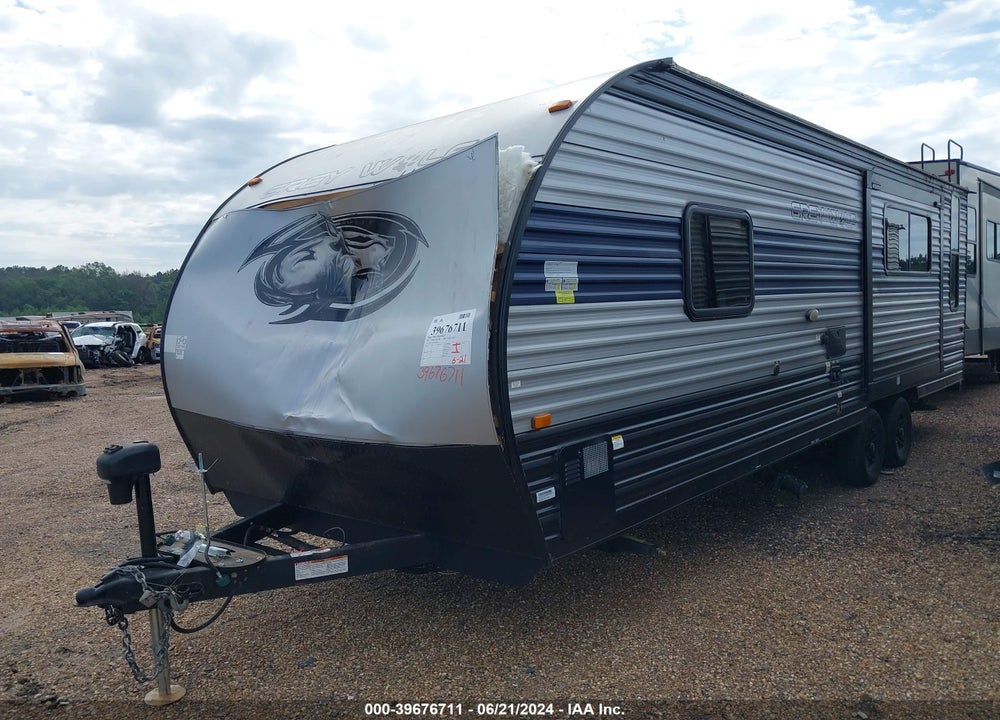2022 FOREST RIVER GREY WOLF M-22MKSE VIN: 4X4TCKY29NK082807