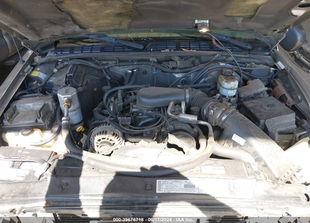 2001 CHEVROLET BLAZER TRAILBLAZER VIN: 1GNDT13W412146557