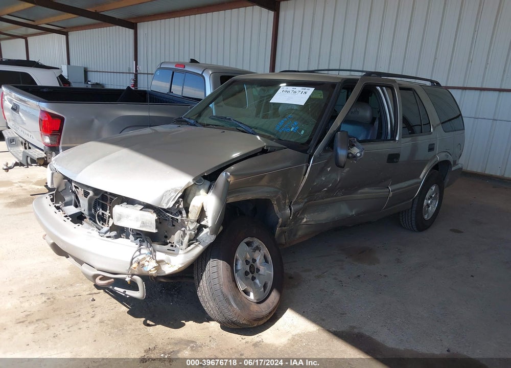 2001 CHEVROLET BLAZER TRAILBLAZER VIN: 1GNDT13W412146557