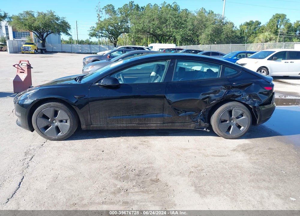 2023 TESLA MODEL 3 REAR-WHEEL DRIVE VIN: 5YJ3E1EAXPF437151