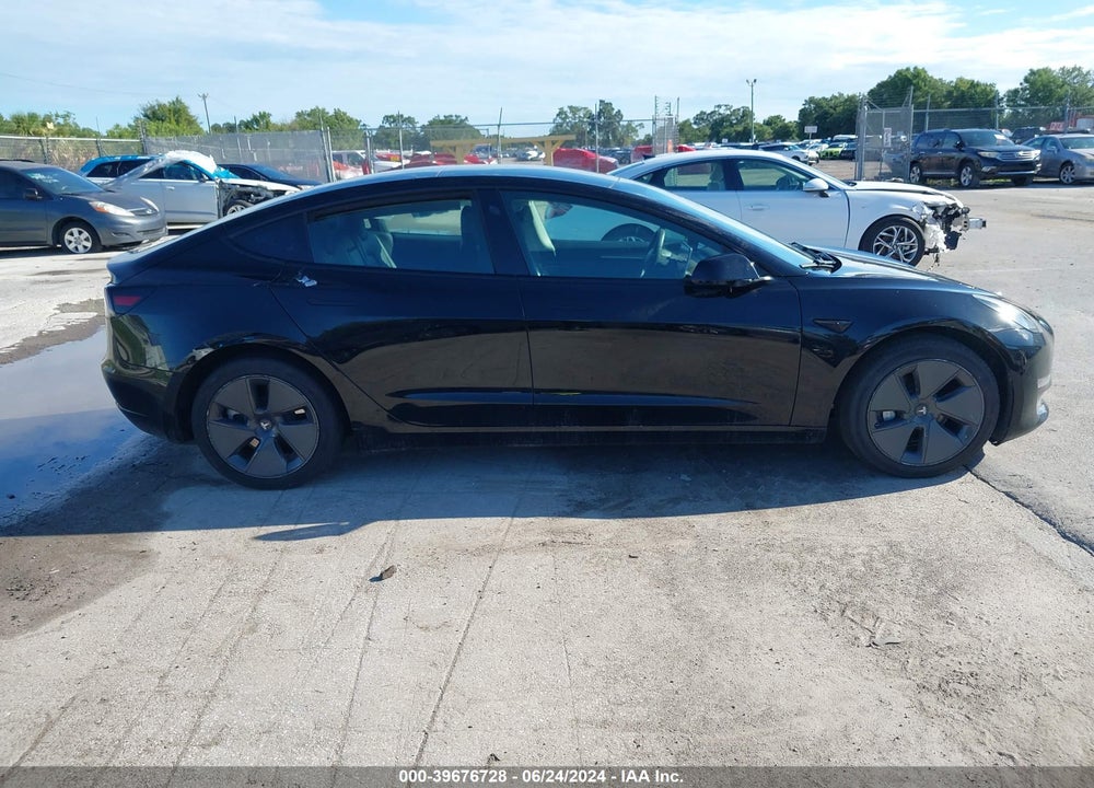 2023 TESLA MODEL 3 REAR-WHEEL DRIVE VIN: 5YJ3E1EAXPF437151