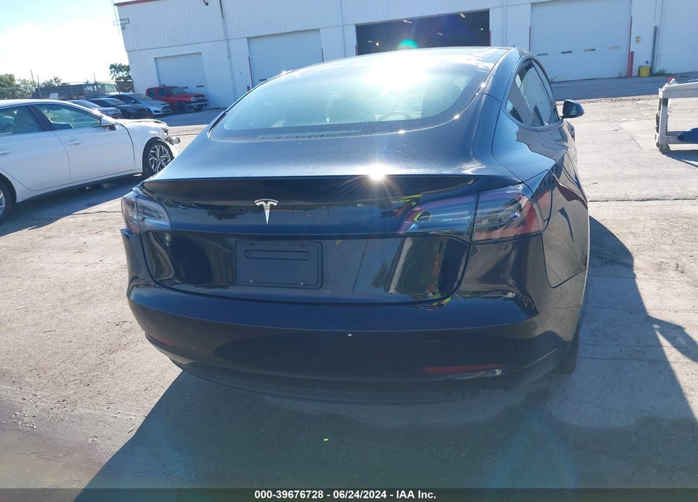 2023 TESLA MODEL 3 REAR-WHEEL DRIVE VIN: 5YJ3E1EAXPF437151