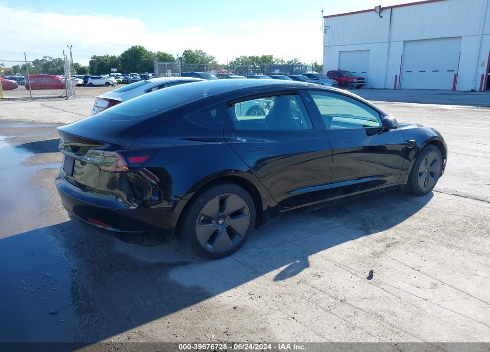 2023 TESLA MODEL 3 REAR-WHEEL DRIVE VIN: 5YJ3E1EAXPF437151