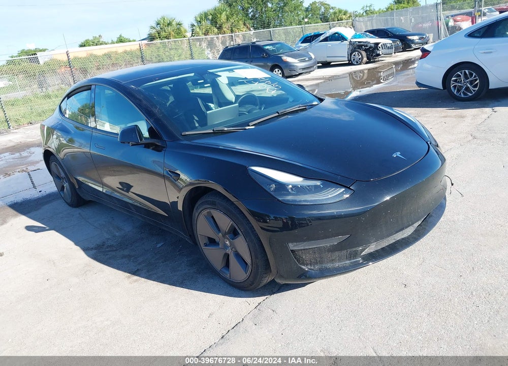 2023 TESLA MODEL 3 REAR-WHEEL DRIVE VIN: 5YJ3E1EAXPF437151