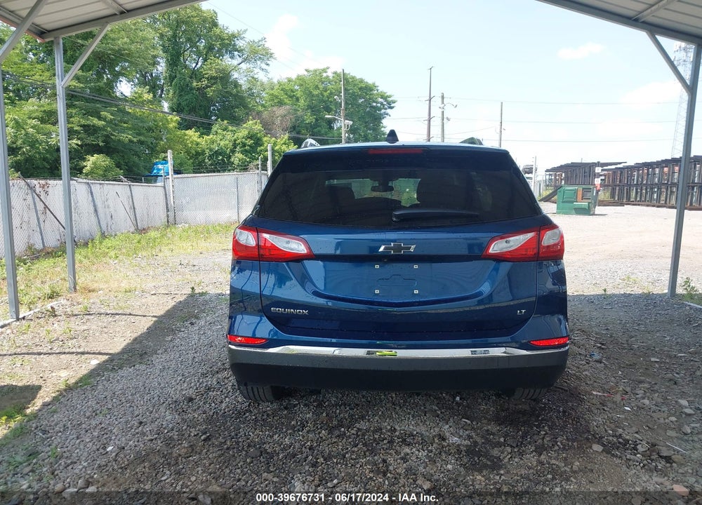 2020 CHEVROLET EQUINOX FWD LT 1.5L TURBO VIN: 2GNAXKEV2L6191195