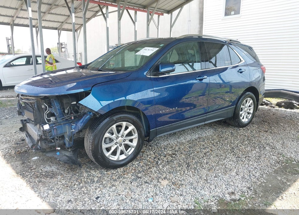 2020 CHEVROLET EQUINOX FWD LT 1.5L TURBO VIN: 2GNAXKEV2L6191195