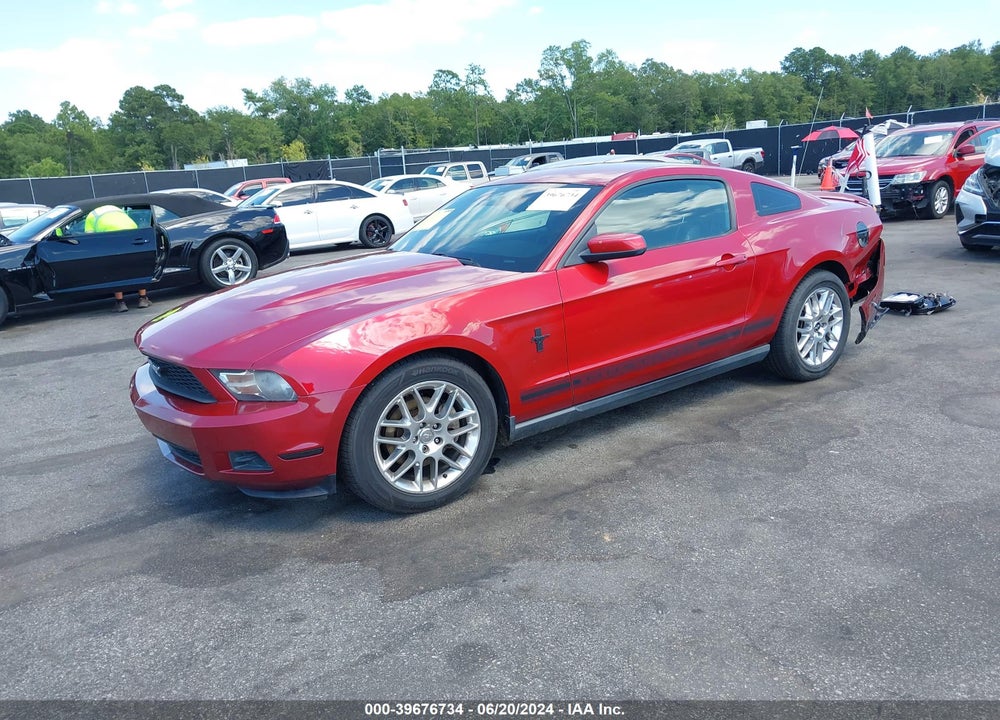 2012 FORD MUSTANG V6 PREMIUM VIN: 1ZVBP8AM7C5246472