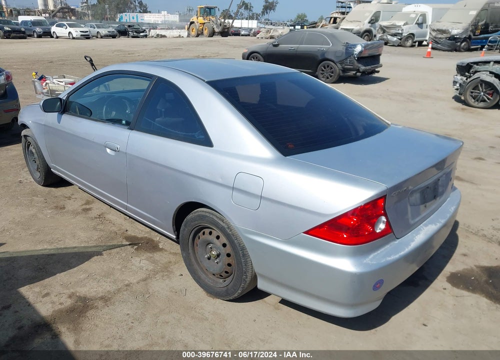 2004 HONDA CIVIC EX VIN: 1HGEM22954L012264