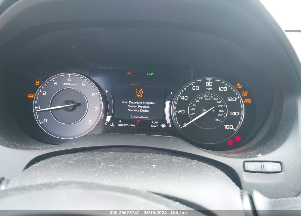 2020 ACURA RDX TECHNOLOGY PACKAGE VIN: 5J8TC1H51LL021521