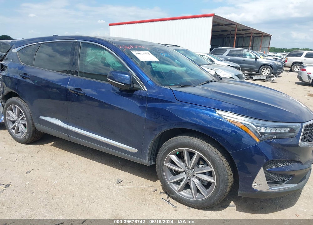 2020 ACURA RDX TECHNOLOGY PACKAGE VIN: 5J8TC1H51LL021521