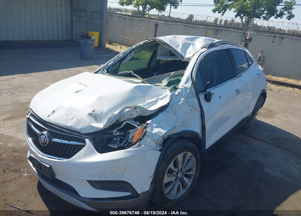 2017 BUICK ENCORE PREFERRED VIN: KL4CJASB4HB033270