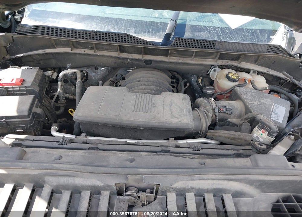 2021 CHEVROLET SILVERADO 1500 4WD SHORT BED LT VIN: 3GCUYDED1MG291056