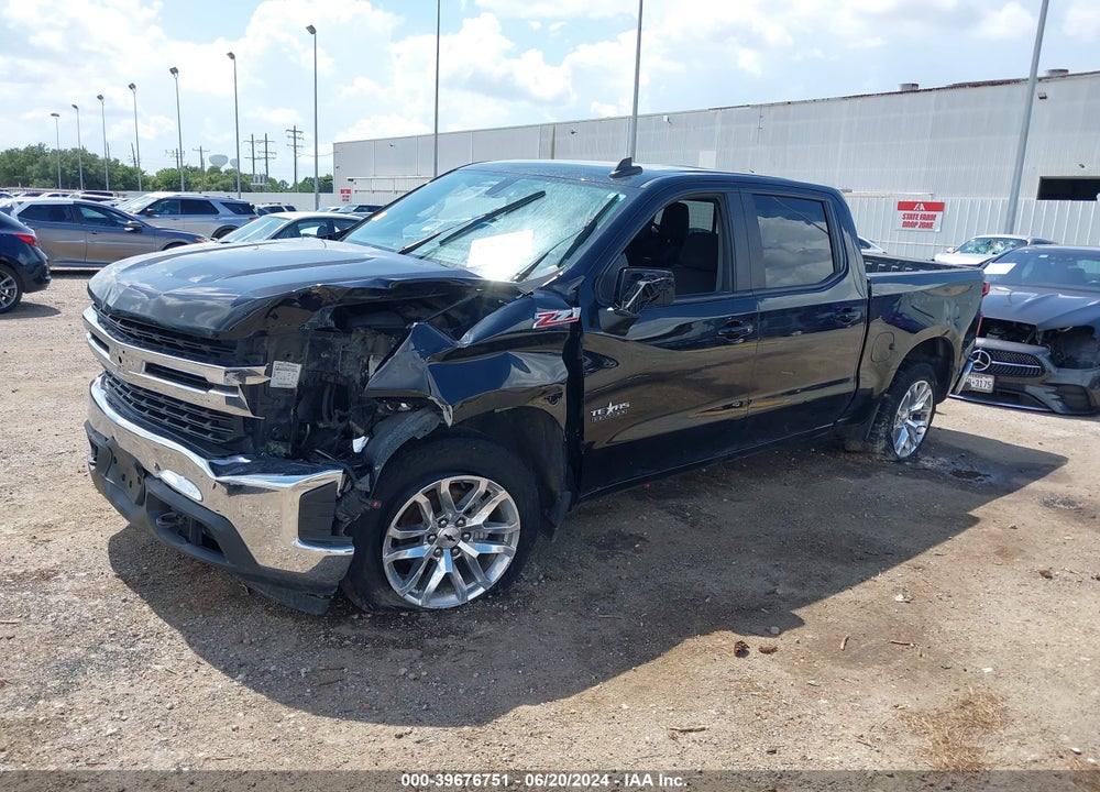 2021 CHEVROLET SILVERADO 1500 4WD SHORT BED LT VIN: 3GCUYDED1MG291056