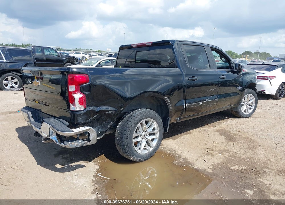 2021 CHEVROLET SILVERADO 1500 4WD SHORT BED LT VIN: 3GCUYDED1MG291056
