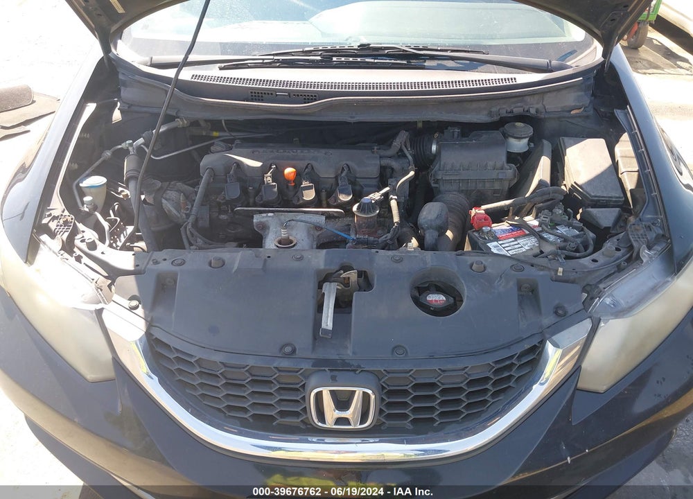 2013 HONDA CIVIC LX VIN: 19XFB2F54DE205479