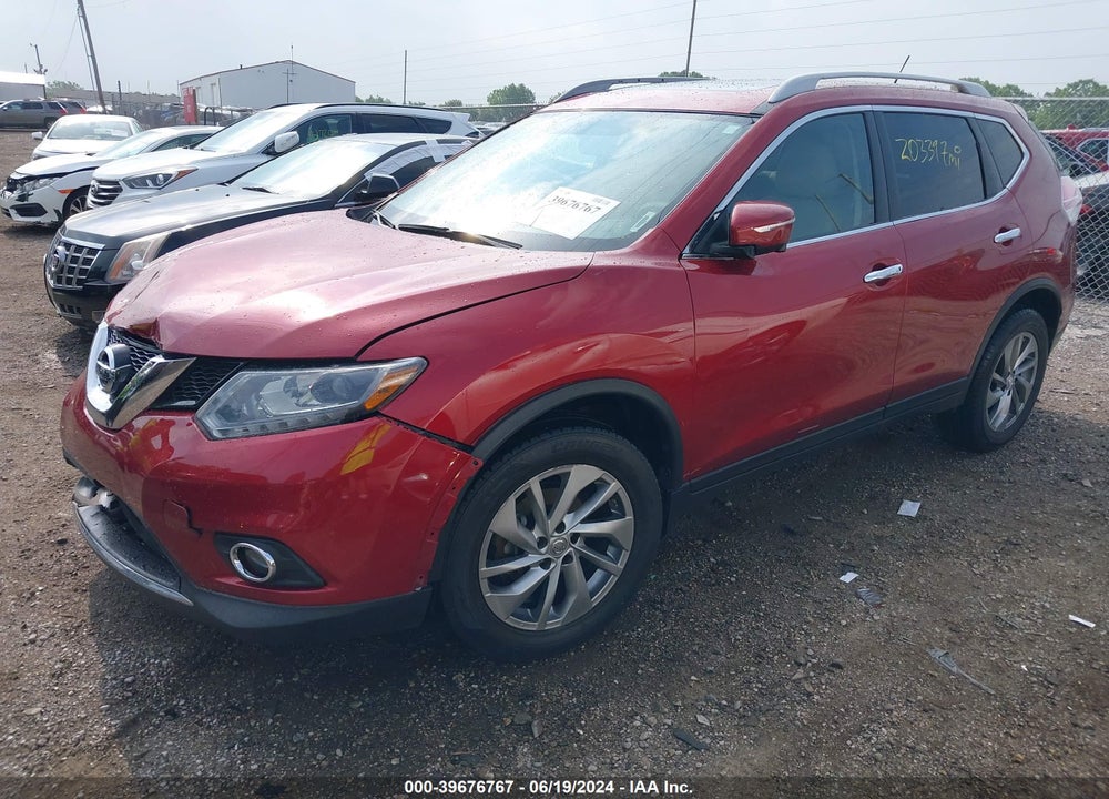 2014 NISSAN ROGUE SL VIN: 5N1AT2MV2EC833166