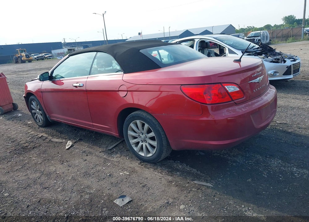 2010 CHRYSLER SEBRING LX VIN: 1C3BC4EBXAN115733