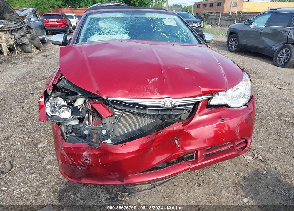 2010 CHRYSLER SEBRING LX VIN: 1C3BC4EBXAN115733