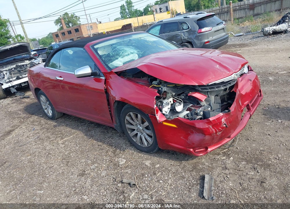 2010 CHRYSLER SEBRING LX VIN: 1C3BC4EBXAN115733