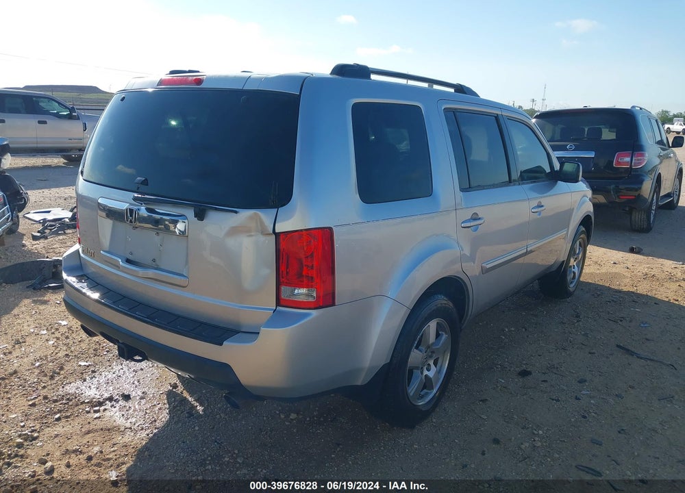 2011 HONDA PILOT EX-L VIN: 5FNYF3H60BB016750