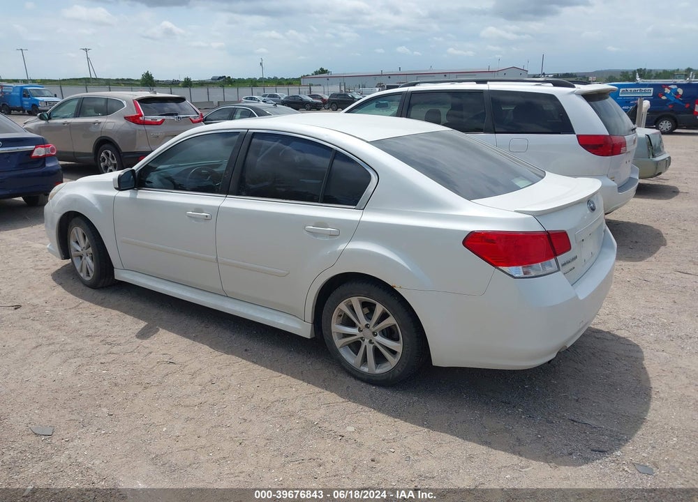 2013 SUBARU LEGACY 2.5I PREMIUM VIN: 4S3BMCG66D3002672